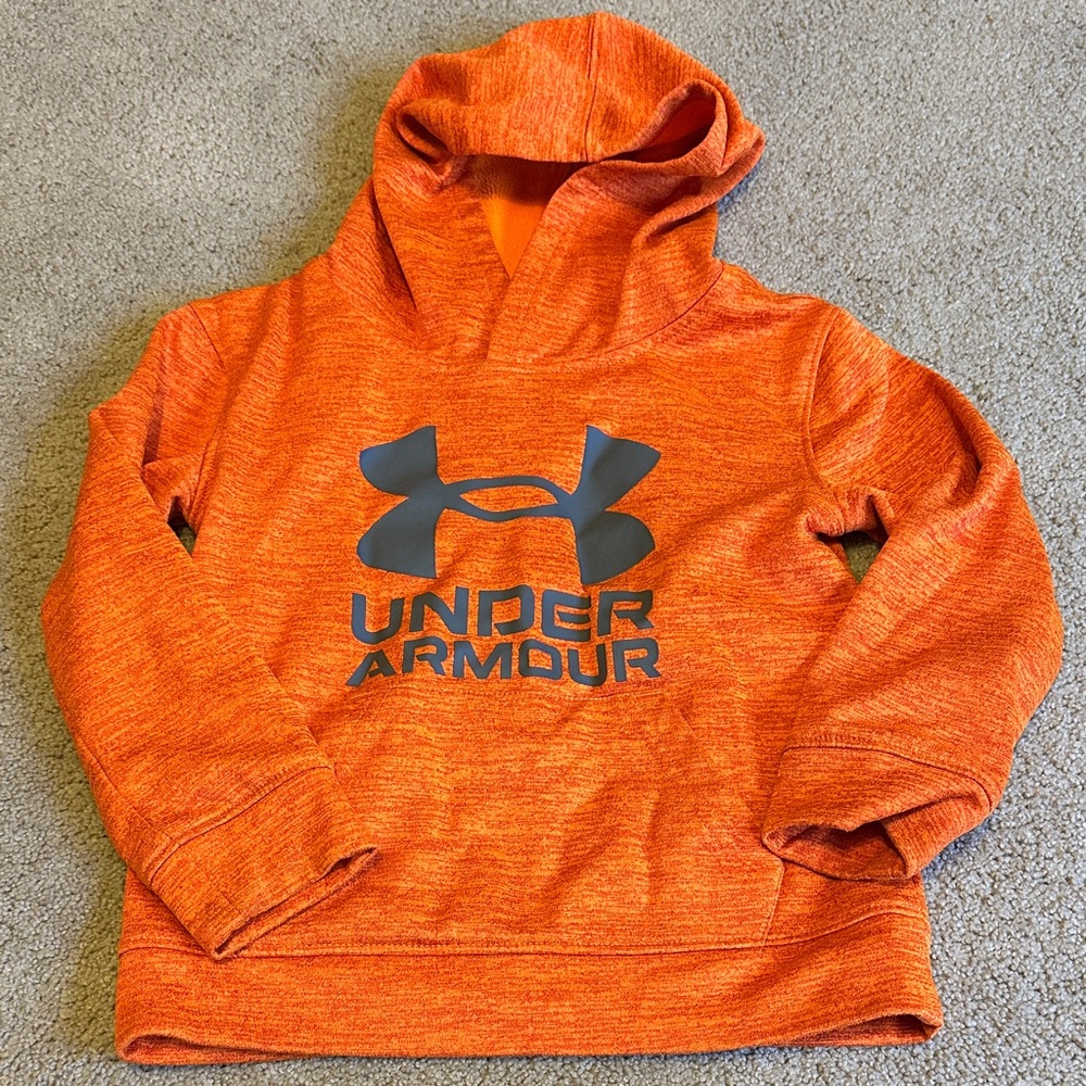 Under Armour Kids Bright Orange Hoodie